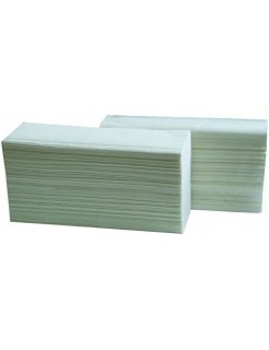 Essuie mains Ouatinelle micro gaufré pure ouate plié Z- 2plis 3750F 22x22,5cm (carton de 25 paquets)