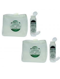 Lot de 2 - Gel Echographie Asept 5 litres