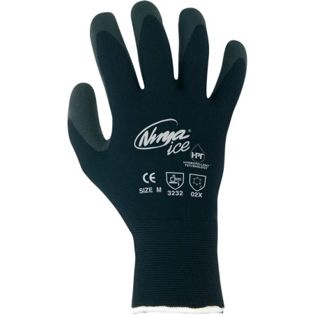 Gant NINJA ICE - Taille 9 - Gant spécial froid - Double couche - Enduction PVC/HPT sur la paume
