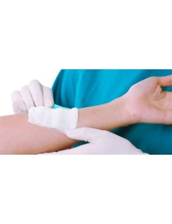 Compresses non tissées non stériles 10x10cm 30G 4 plis (sachet de 100)
