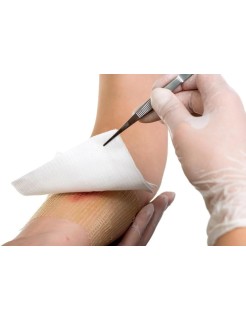 Compresses non stériles non tissées LCH PURE N40 7.5x7.5cm 40G - 4plis (sachet de 100)