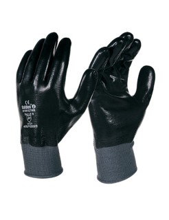 Singer - Gants polyamide enduits Nitrile noirs - Dos aéré - Taille 10 - NYM213NIB