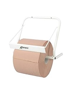 Bobine d'essuyage industrielle chamois T1000 - 20x25cm - 2 plis - Pack de 2