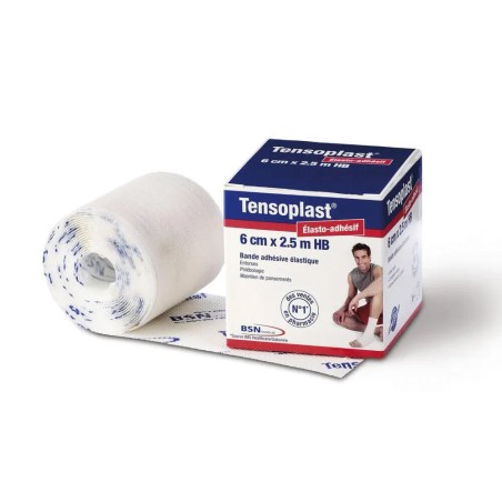 Bande adhésive Tensoplast 6 cmx 2,5m - BSN Medical