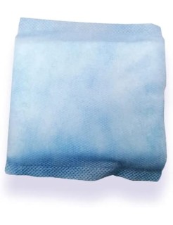 Pansement absorbant non adhérant non stérile Eurovit Bleu - 10x10cm -Euromedis (Sachet de 50)