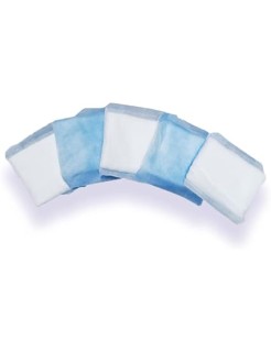 Pansement absorbant non adhérant non stérile Eurovit Bleu - 20x25cm - Euromedis (Sachet de 50)