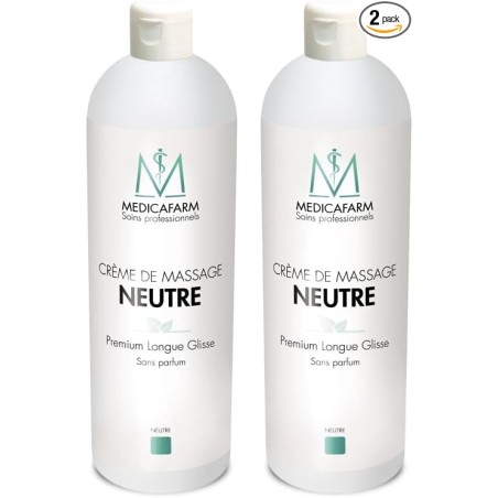 Lot de 2 flacons 1L creme de massage neutre Medicafarm.jpg
