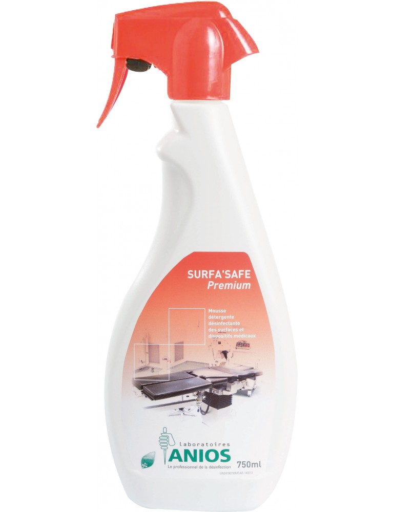 Désinfectant de surface Surfa'Safe Premium Spray Mousse 750 ml – Anios