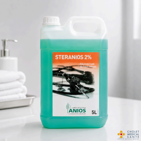 Desinfectant surface et matériel Stéranios 2% bidon de 5 l