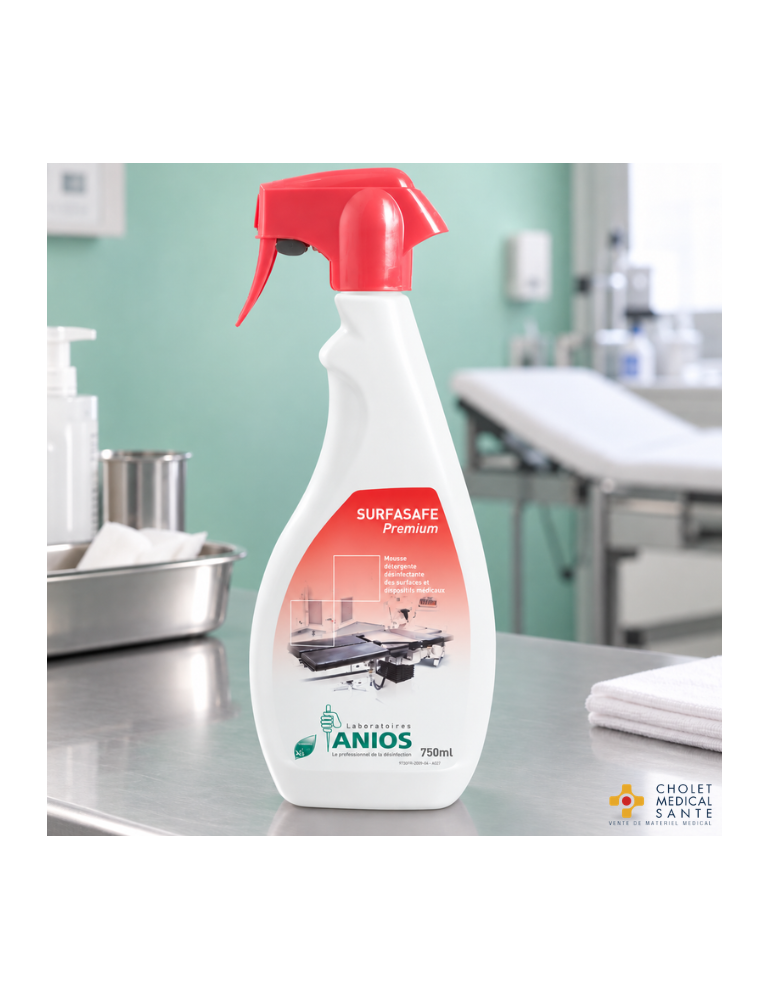 Désinfectant de surface Surfa'Safe Premium Spray Mousse 750 ml – Anios