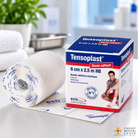 Bande adhésive Tensoplast 6 cmx 2,5m - BSN Medical