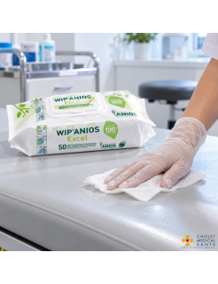 Lingettes Wip'Anios Excel (sachet de 50)
