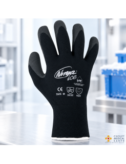 Gant NINJA ICE - Taille 9 - Gant spécial froid - Double couche - Enduction PVC/HPT sur la paume