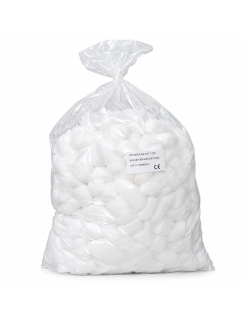 Boules de coton blanc hydrophile – Sachet de 700 unités pour soins et hygiène
