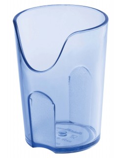 Verre à découpe nasale Bleu