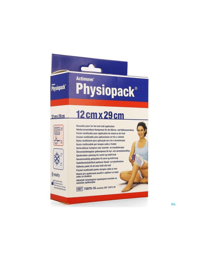 Compresse thermique Physiopack chaud/froid (12X29cm)