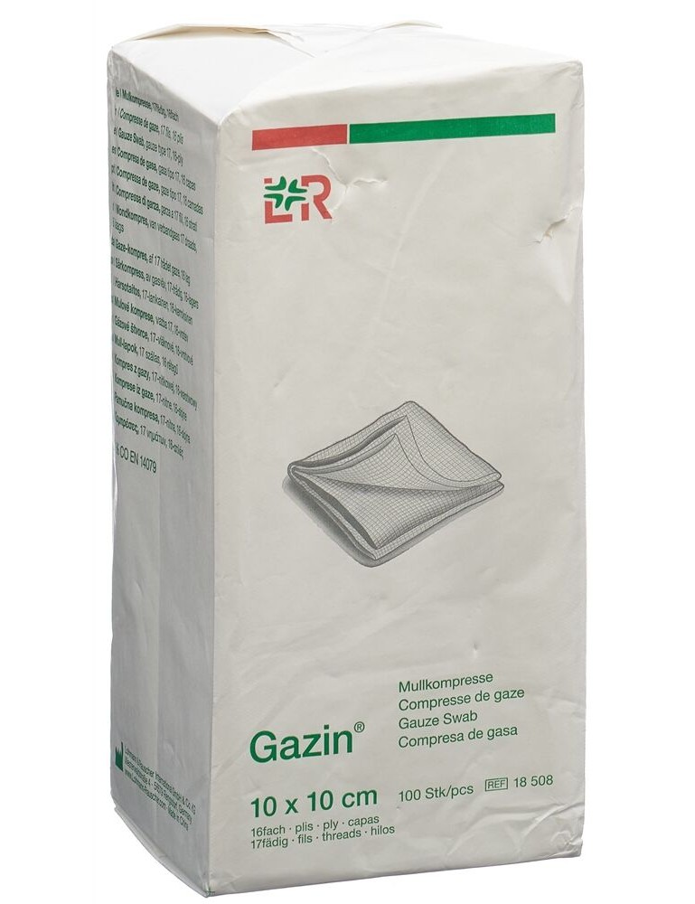 COMPRESSES DE GAZE STERILE (boîte de 100 unités) : Equipement et