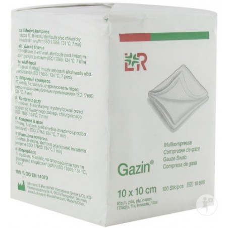 COMPRESSES DE GAZE STERILE (boîte de 100 unités) : Equipement et