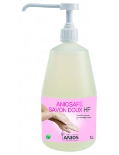 Savon Doux Aniosafe Haute Fréquence 1L + pompe