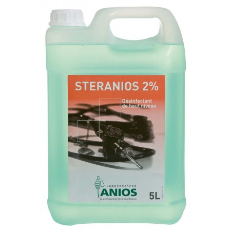 Desinfectant surface et matériel Stéranios 2% bidon de 5 l