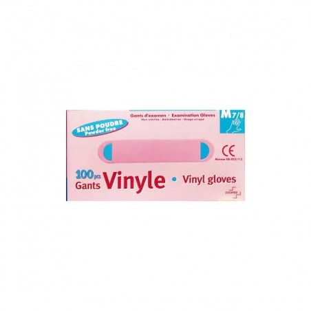 Gant Vinyle non poudré S  (boite de 100)